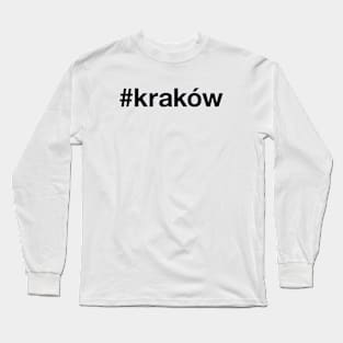 KRAKOW Hashtag Long Sleeve T-Shirt